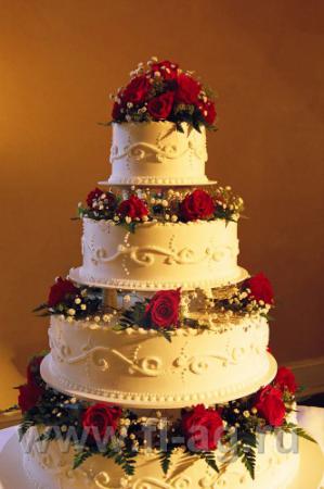 <p>Свадебный торт №046</p>
